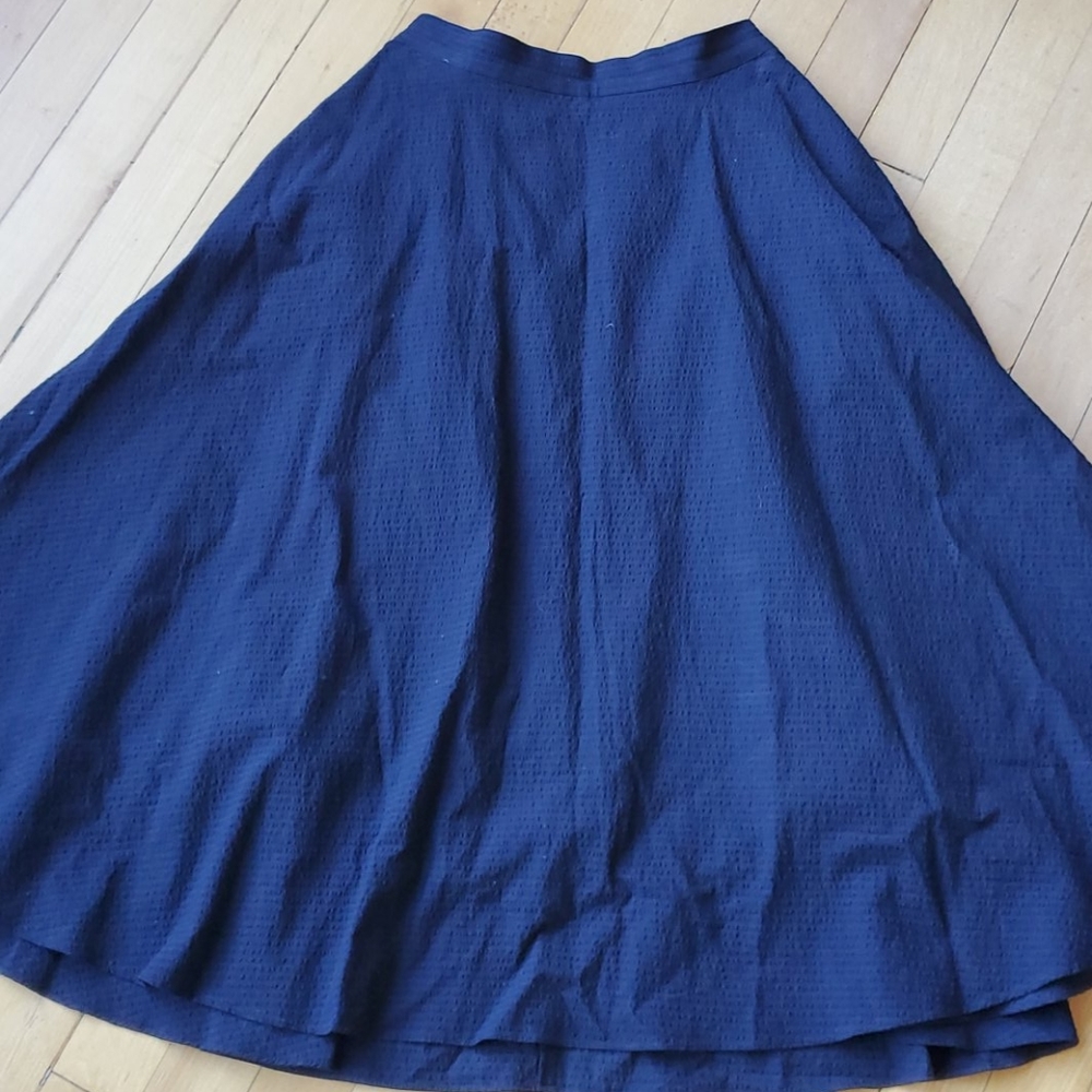 Uniqlo Textured A-line Skirt Sz XS